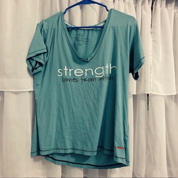 Peace Love World Tops - Graphic V-Neck